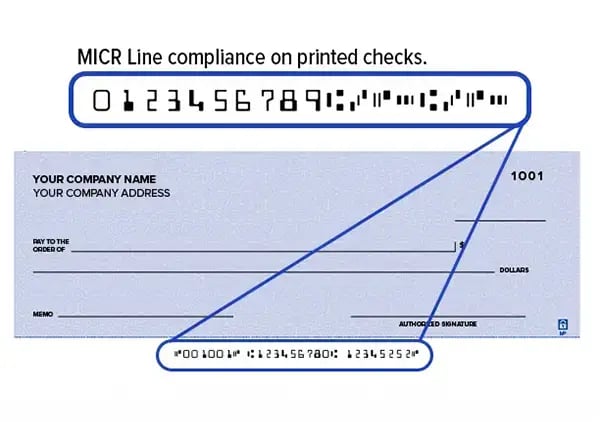 Cumplimiento de la línea MICR en los cheques-1