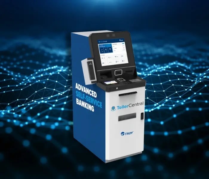 Autoservicio TellerCentral frente a las olas de tecnología azul
