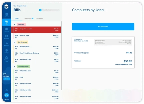 Instantánea de la interfaz del software TROY FlexPay